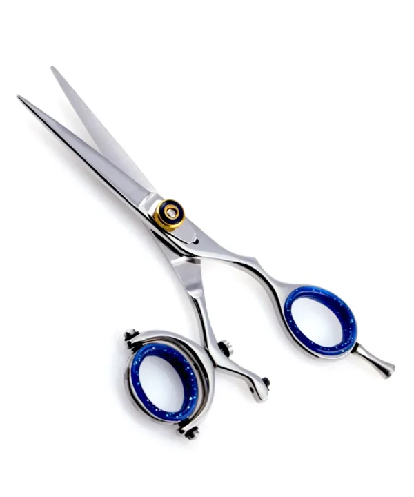 Swivel Ring Hair Cutting Scissor – Razor Edge Stainless Steel for Barbers