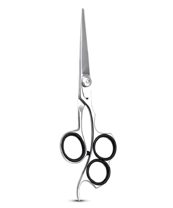3 Ring Professional Barber Scissors – Stainless Steel, Ergonomic Handle, Precision Cutting